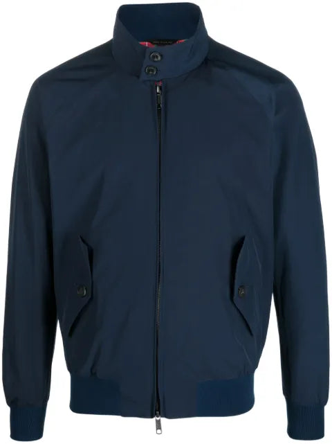 Baracuta funnel-neck raglan-sleeve jacket