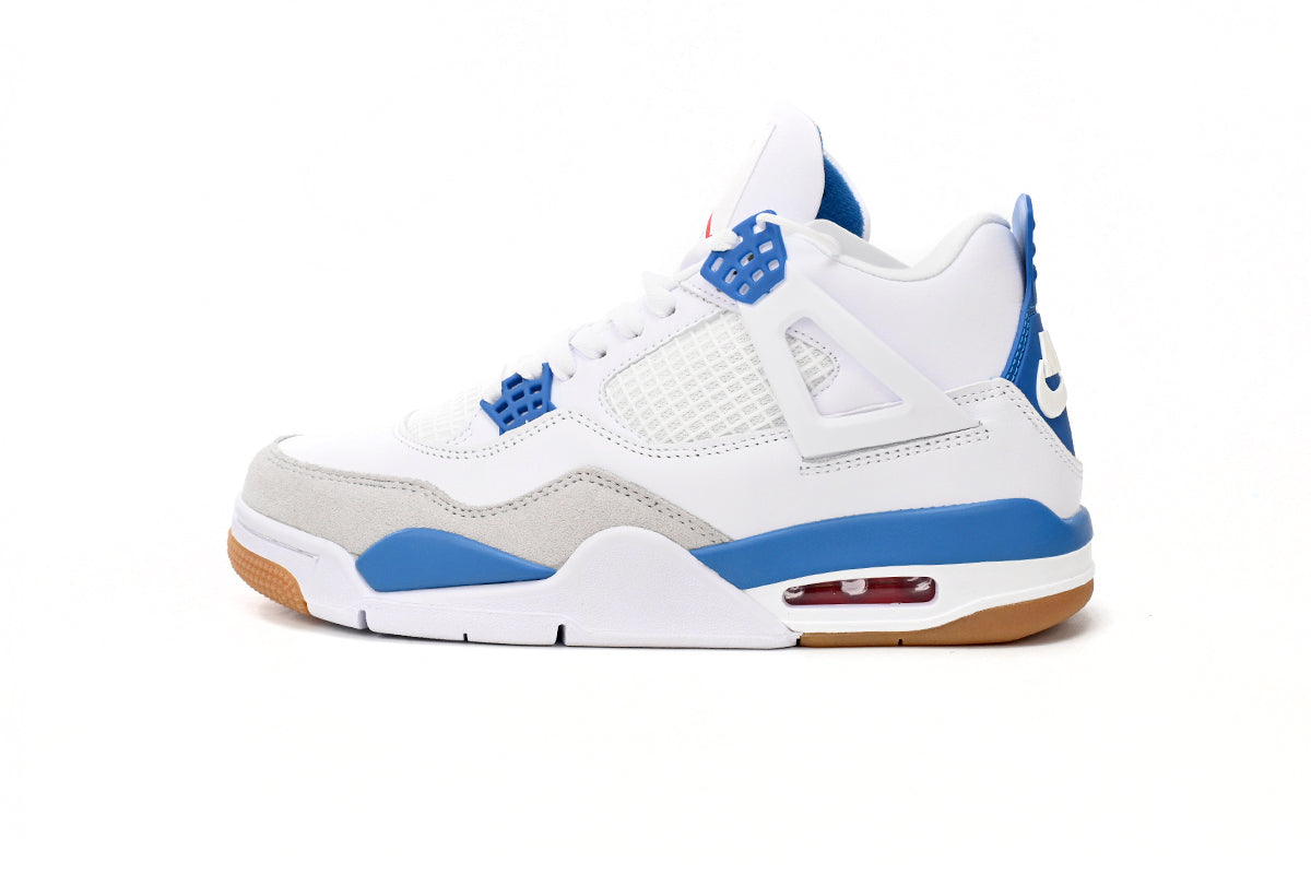 Nike SB x Air Jordan 4 White Blue Reps Sneaker DR5415-104