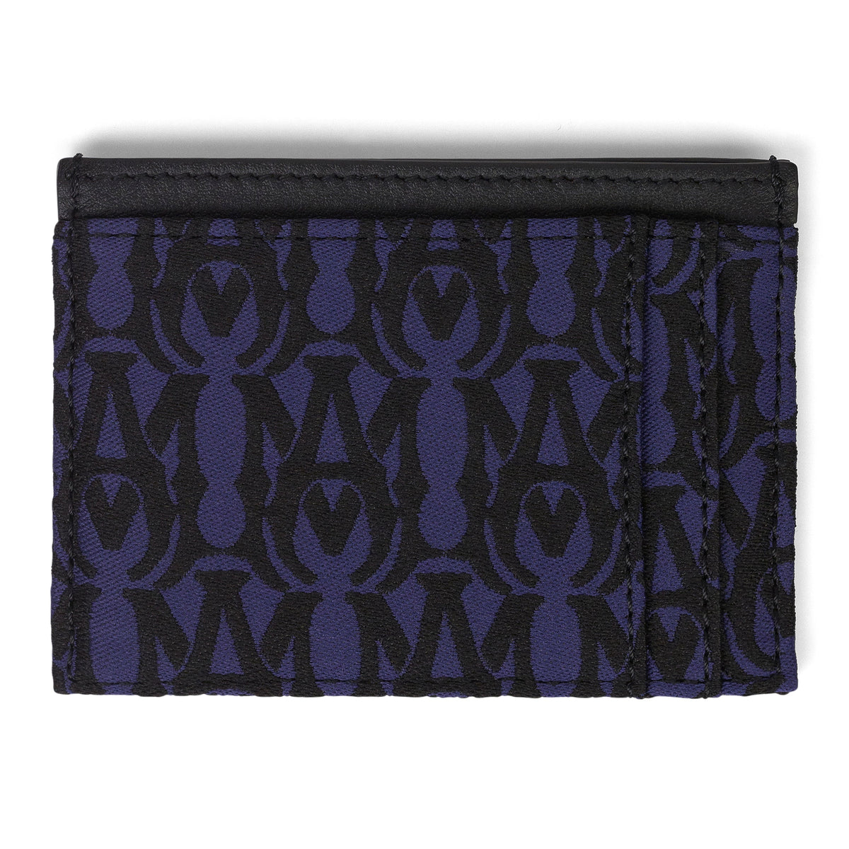 Purple MA Jacquard Cardholder