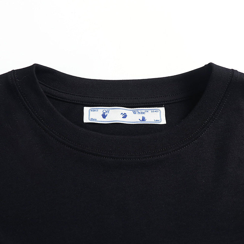 OFF-WHITE Diag Thermo 3D Figure Graphic T-Shirt