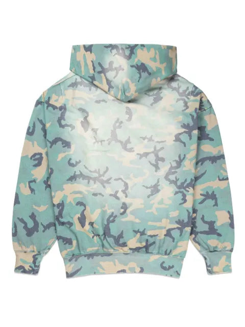 Purple Brand Faded Camo hoodie