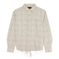PEARL AND DIAMOND BEIGE BUTTON-DOWN SHIRT