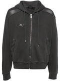 FIVE CM Patchwork hoodie