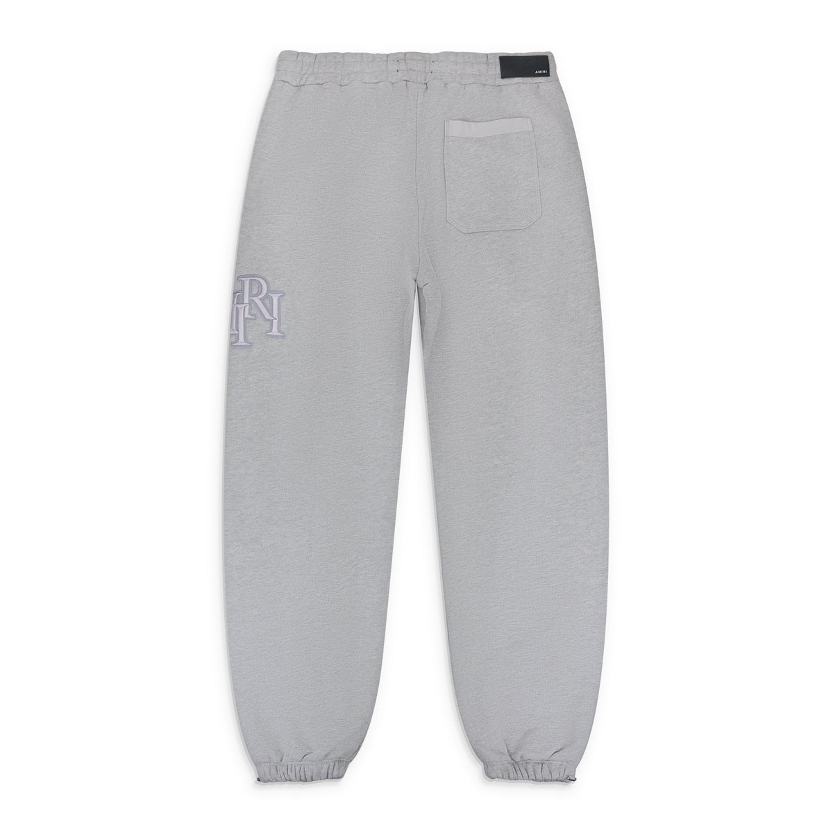 Heather Grey Staggered Sweatpants