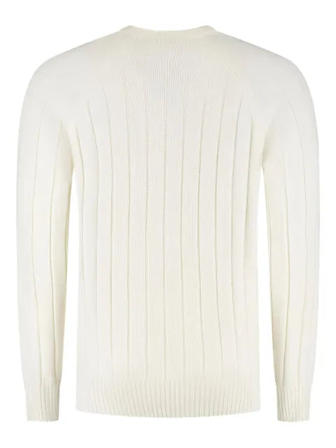 Gran Sasso ribbed crew-neck sweater