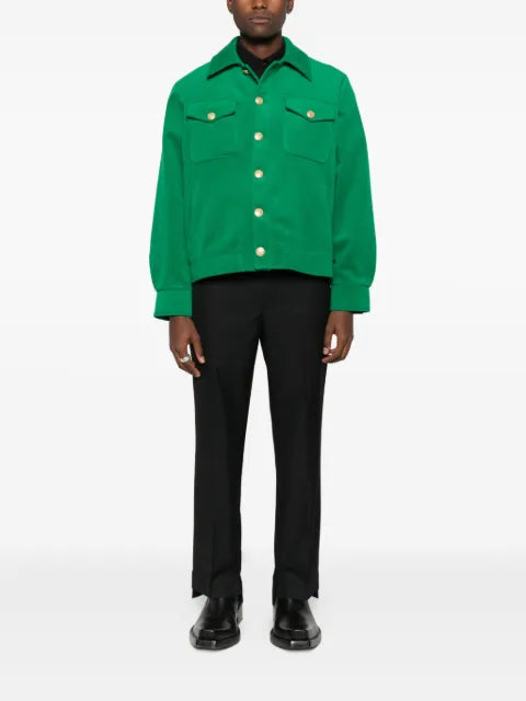 NotRainProof chest-flap shirt jacket