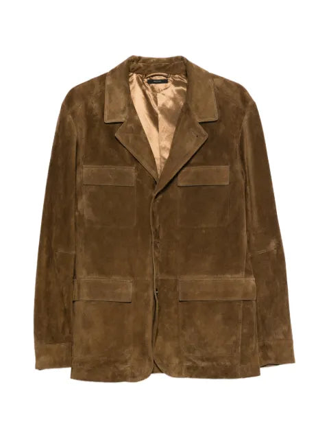 TOM FORD suede military jacket