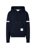 Thom Browne loopback jersey armband oversized hoodie