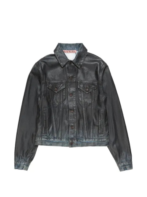 Acne Studios coated denim jacket