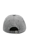 Sunflower faded floral-embroidered baseball cap