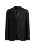 ETRO single-breasted cotton-blend jacquard jacket with floral motif
