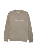 C.P. Company cotton fleece re-colour crewneck sweatshirt
