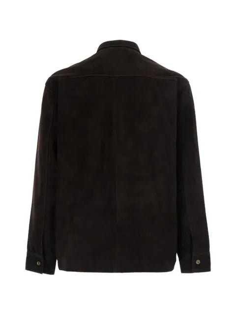 NN07 suede patch-pocket jacket