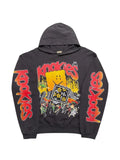 KAPITAL Buster Peckish graphic-print hoodie