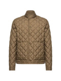 Moncler Oise diamond quilted short down jacket