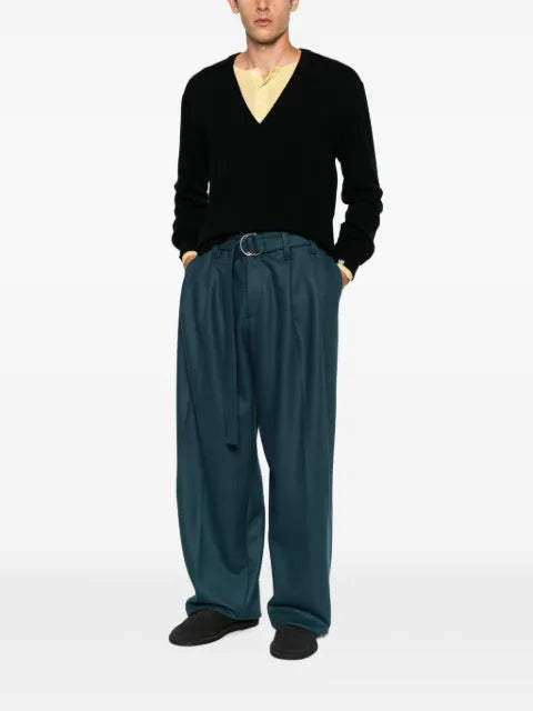 extreme cashmere Ben V-neck long-sleeve sweater