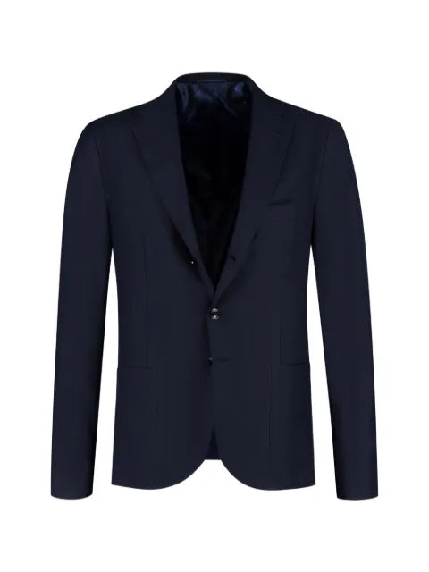 Kiton notched-lapel single-breasted blazer