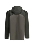 Montbell hooded two-tone coat