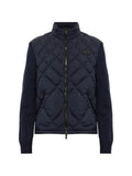 Burberry Dunsbury panelled puffer jacket
