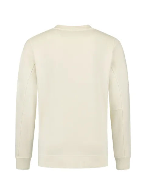 Stone Island logo-embroidered crew-neck sweater