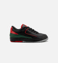 Air Jordan 2 Retro Low Christmas Grade School – Black/Fire Red/Cement Grey
