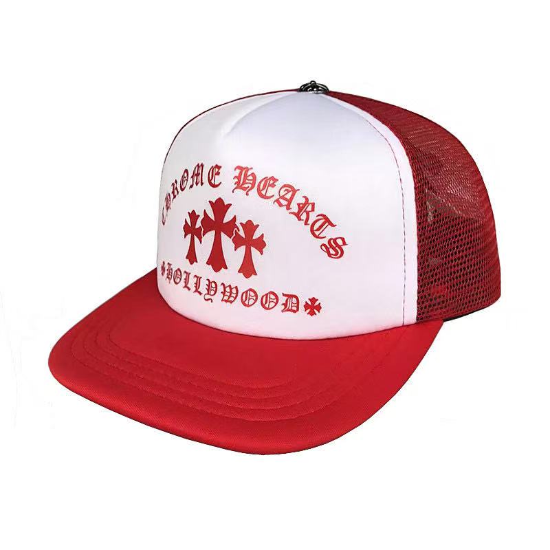 Chrome Hearts Hollywood Cross "King Taco" Trucker Cap