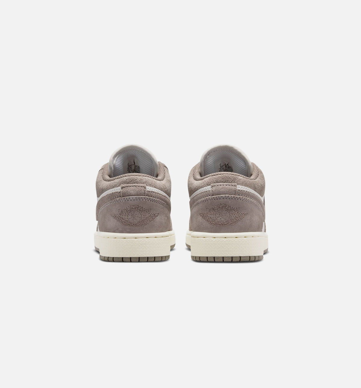 Air Jordan 1 Low Grade School Youth Sneakers - Olive Green