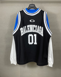 Mens 01 Layered Basketball Jersey