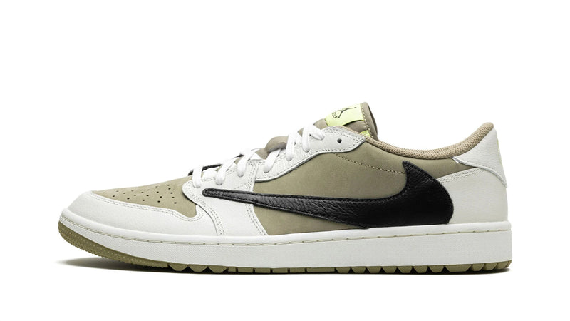 Travis Scott x Air Jordan 1 Low Golf 'Neutral Olive' Men's & Women's Sneakers