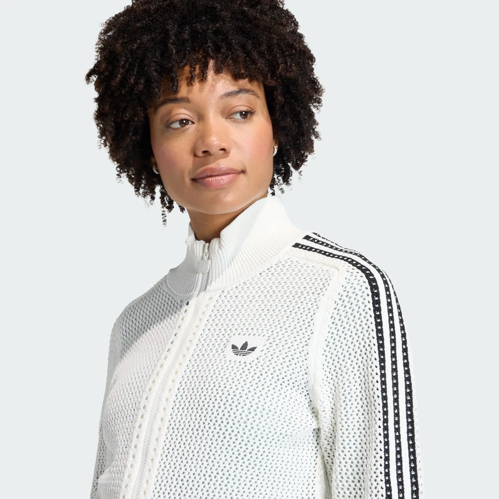 Wmns Adidas Crochet Track Top