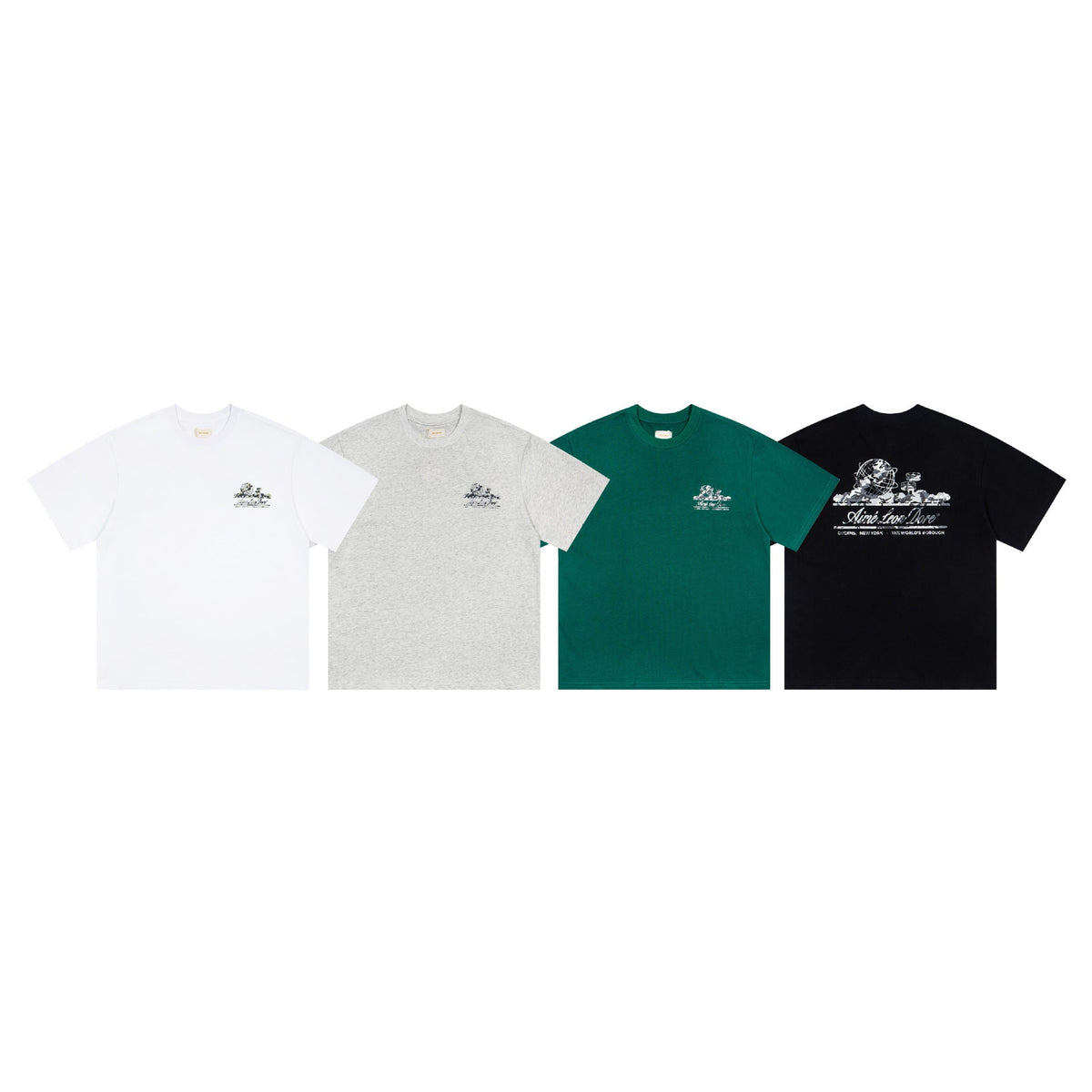 Aime Leon Dore Letter Graphic Short Sleeve Crew Neck T-Shirt