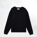Wax London Alban Cardigan Flower Jacquard: Navy / Black