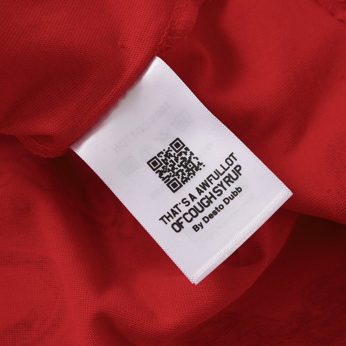 THAT'S A AWFUL LOT OF COUGH SYRUP Bottle Graphic T-Shirt