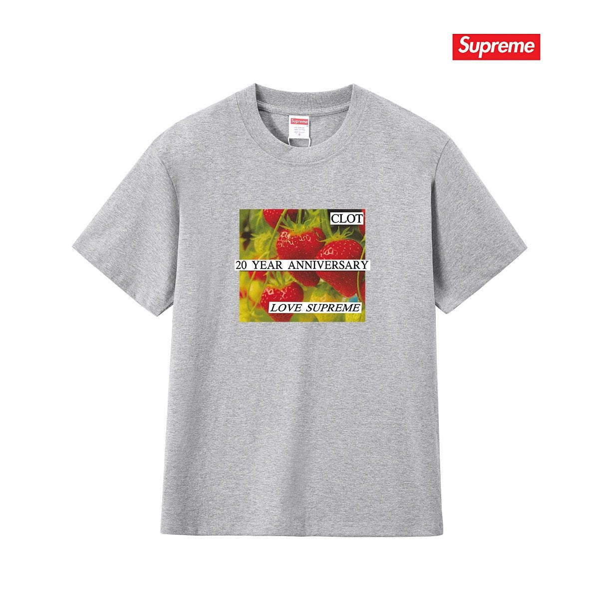 Supreme Floral Anniversary Graphic T-Shirt