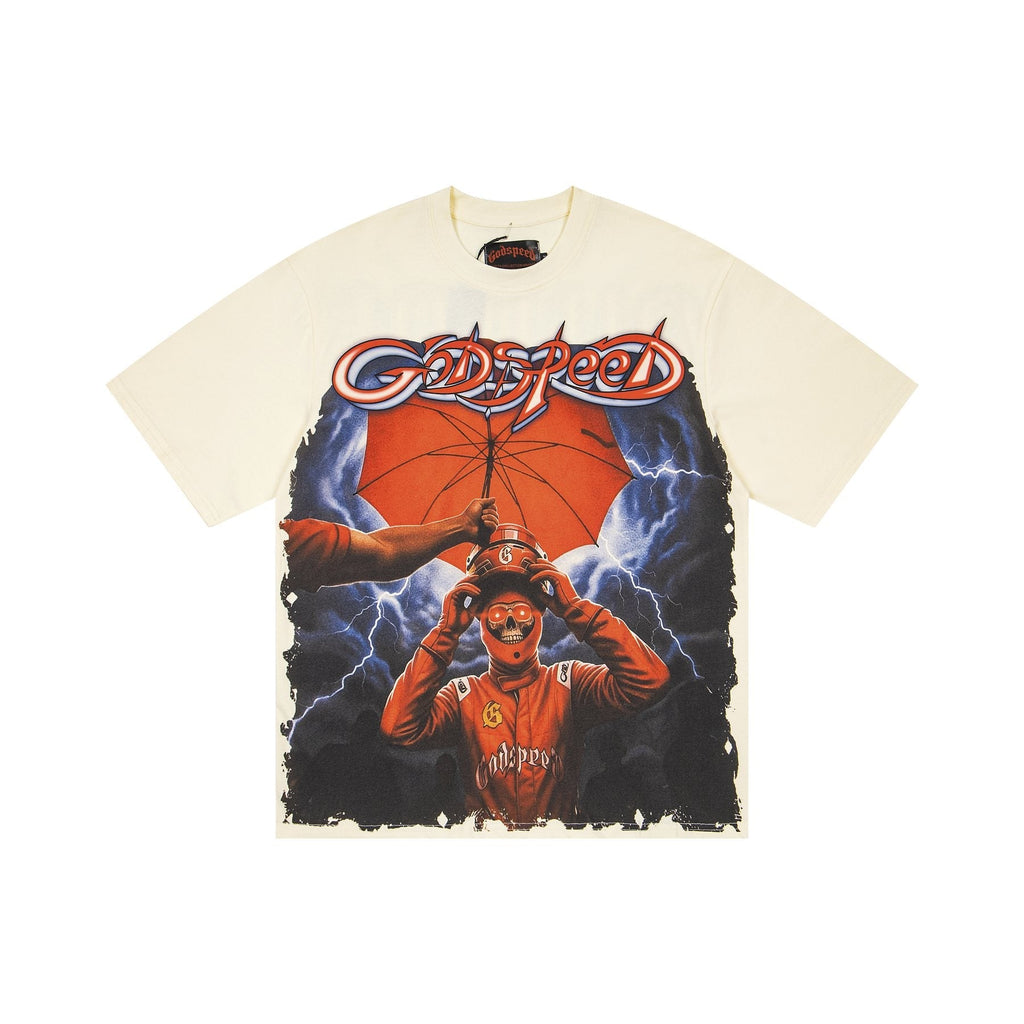 Godspeed Baseball Umbrella Graphic T-Shirt