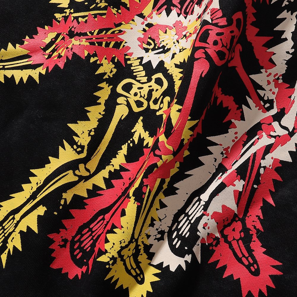 KLEEP Rise & Rebel Skeleton Graphic T-Shirt