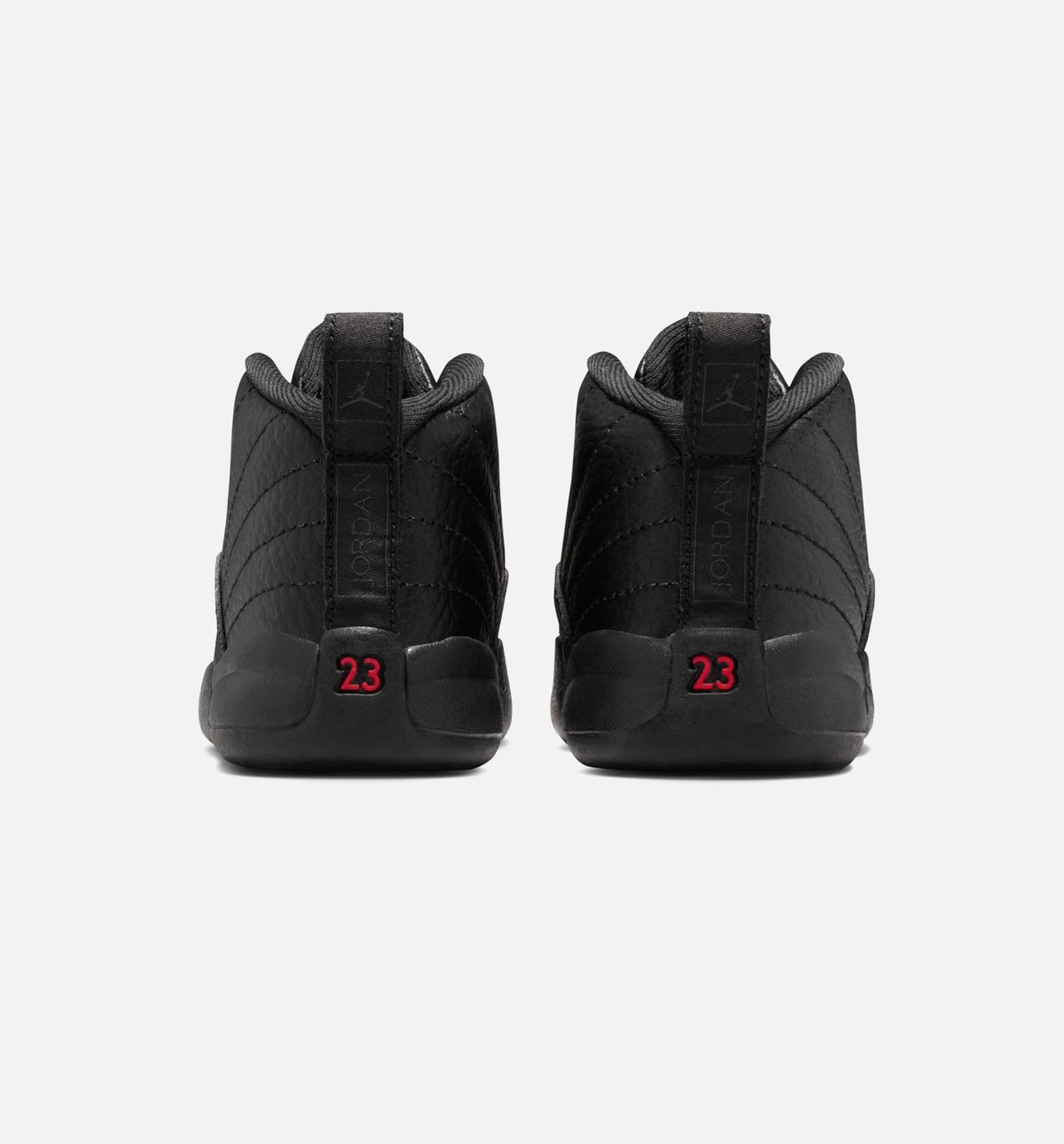 Air Jordan 12 Retro Bloodline Baby & Toddler Sneakers - Black / Varsity Red