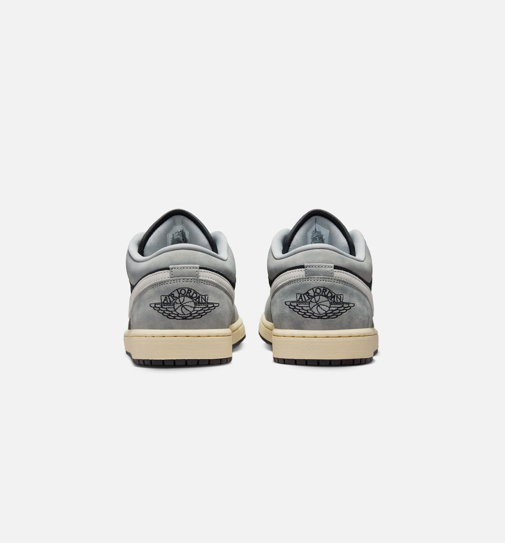 Air Jordan 1 Low SE Men's Lifestyle Shoes - Light Smoke Grey White Off Noir