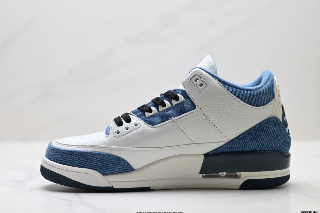 Jordan Legacy 312 Low White University Blue Navy Sneakers