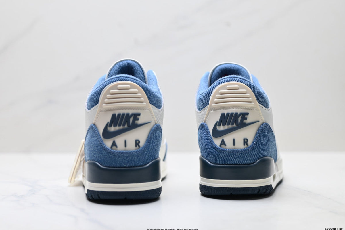 Jordan Legacy 312 Low White University Blue Navy Sneakers