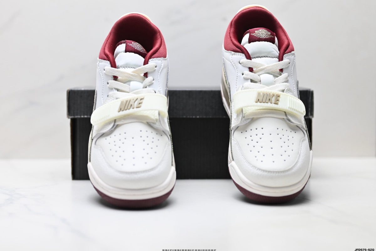 Jordan Legacy 312 Low White Olive Green Sneakers