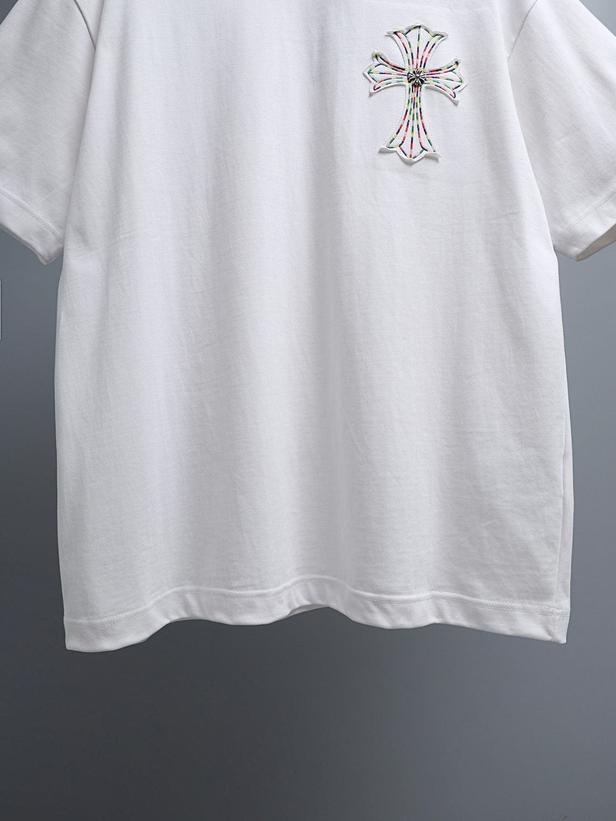 Chrome Hearts Ornate Cross Graphic T-Shirt
