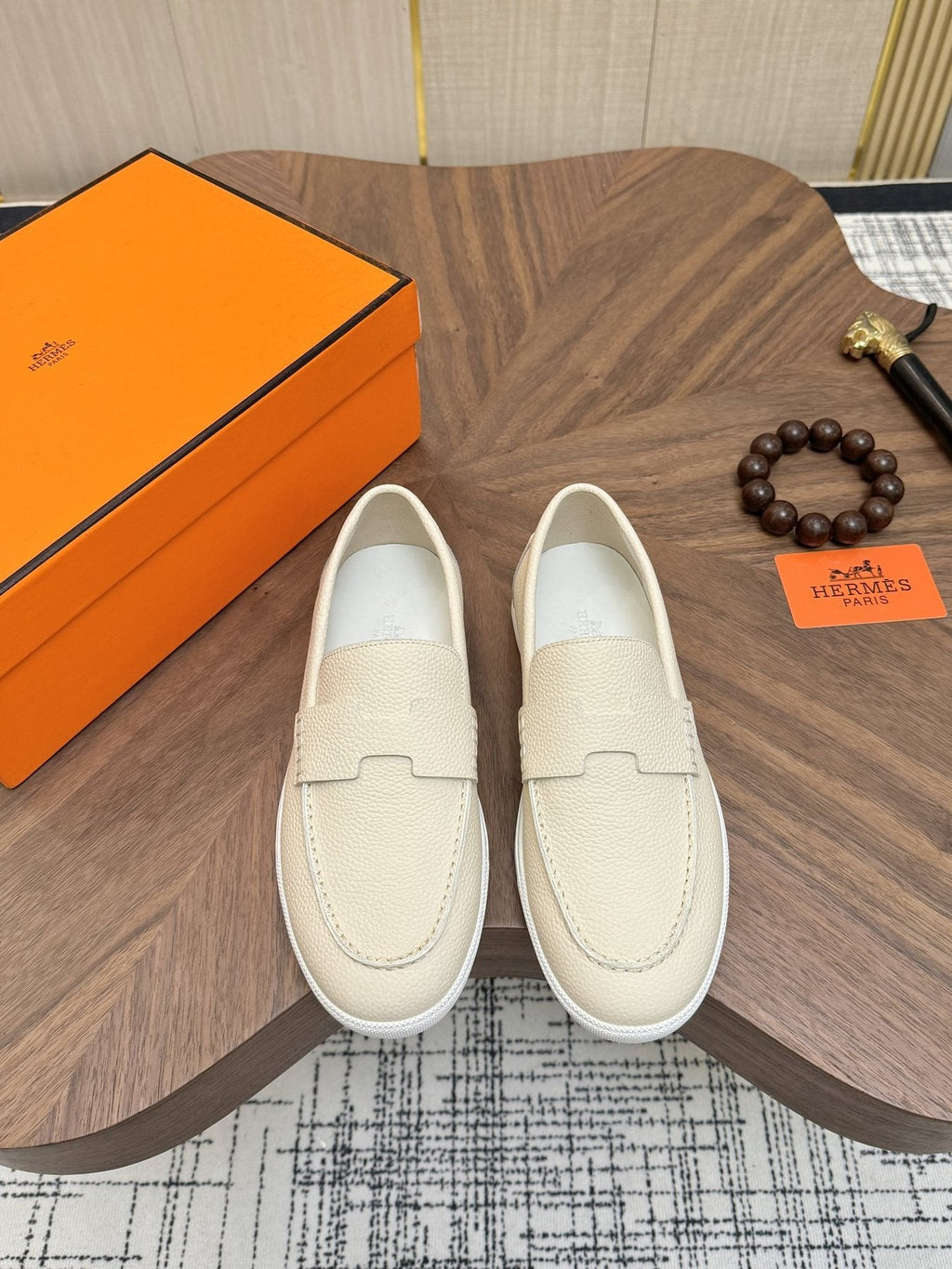 Hermès H-Detail Slip-On Sneakers