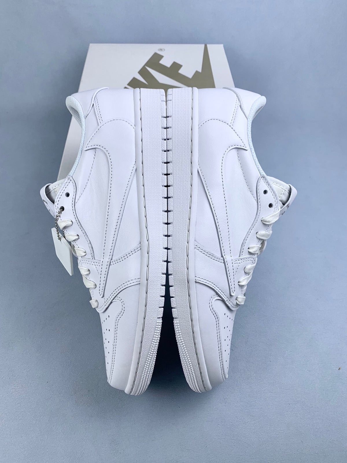 Air Jordan 1 Low OG SP White Reverse Swoosh Unisex Sneakers TD1228-111